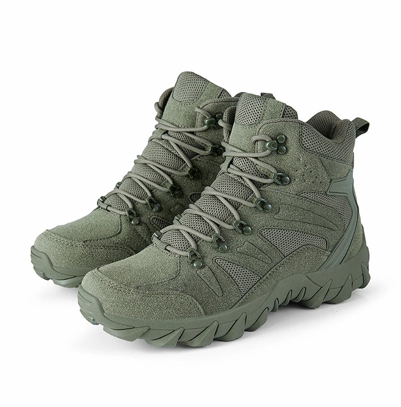 Ulepszone taktyczne męskie buty treningowe do walki, outdoorowe, kempingowe, odporne na zużycie, do szybkiego reagowania, trekkingu, wędkowania i polowania