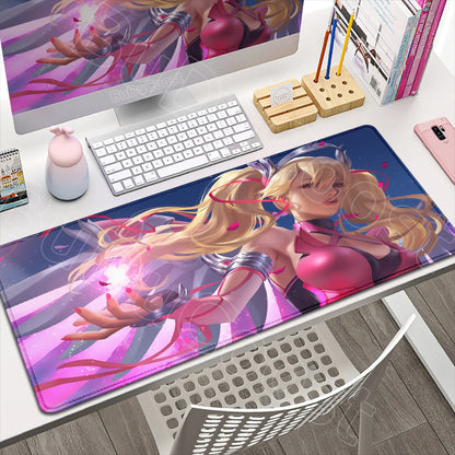 Produit gaming premium Fraquane Large XXL DIY Cool Overwatch Mouse Pad Keyboard Table Gaming Accessories Non-Slip Rubber Edge locking spped Laptop Rug desk Mat