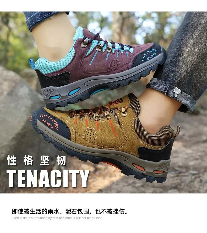Retro Style Men Sports Shoes Autumn and Winter Short Boots Anti Slip Hiking Shoes Suitable for Ankle Boots Urban Commuting 2025