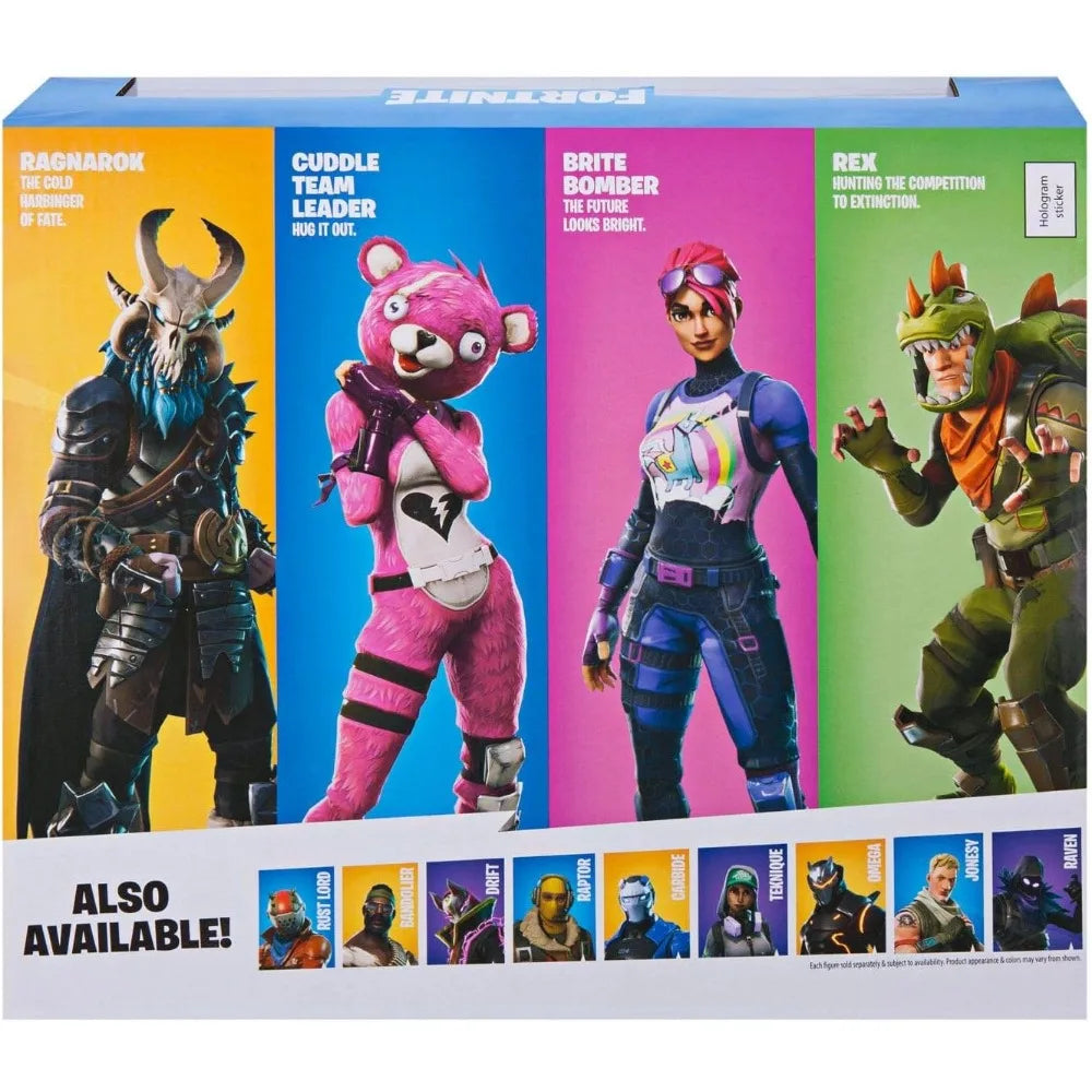Conjunto de 8 Figuras Fortnite Anime em PVC — Bonecos Trooper Colecionáveis para Fãs, Crianças, Aniversário e Natal