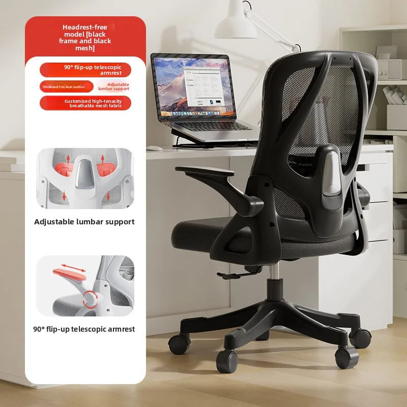 Ergonomic Gaming Chair for Office Home Dorm Robe Rest Long Hours Comfort Support Adjustable Height Keyboard Mouse Compatible