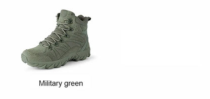 Ulepszone taktyczne męskie buty treningowe do walki, outdoorowe, kempingowe, odporne na zużycie, do szybkiego reagowania, trekkingu, wędkowania i polowania