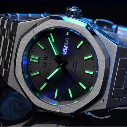 Montre mécanique pour homme CARNIVAL – Montre-bracelet automatique de luxe, verre saphir, mouvement MIYOTA, étanche jusqu'à 50 m
