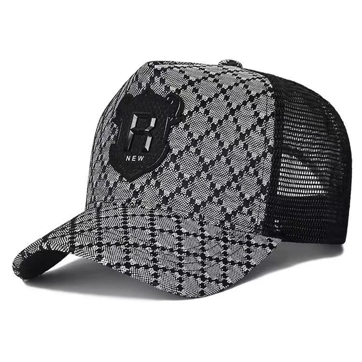 Czapki z daszkiem typu baseballowego z haftem litery „R”, unisex, na wiosnę i lato, na świeżym powietrzu, z regulacją, czapki codzienne, czapki przeciwsłoneczne, czapki sportowe