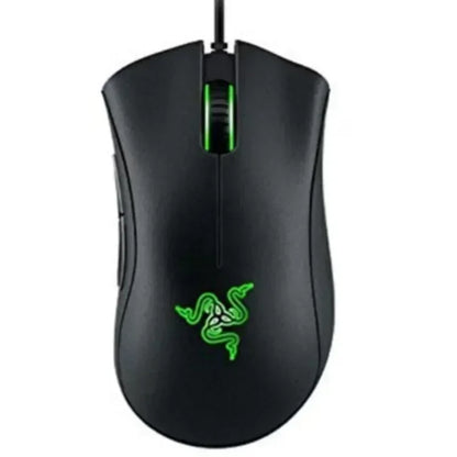 Mouse da gaming cablato originale Razer con sensore ottico 6400 DPI per laptop, mouse ottico ad alta velocità