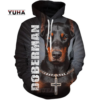 Felpa con cappuccio e felpa da uomo unisex casual autunnale New Wolf Tattoo Vegvisir nero bianco 3D con stampa integrale