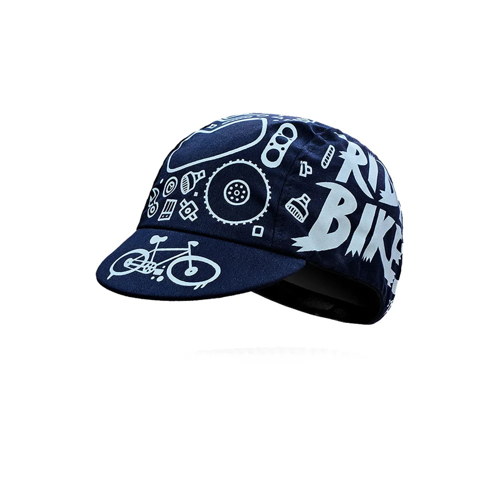 styl Czapki rowerowe Letnie Oddychające Czapki sportowe Rowerowe Szybkoschnące Poliester Czarne Niebieskie Czapki Klasyczne