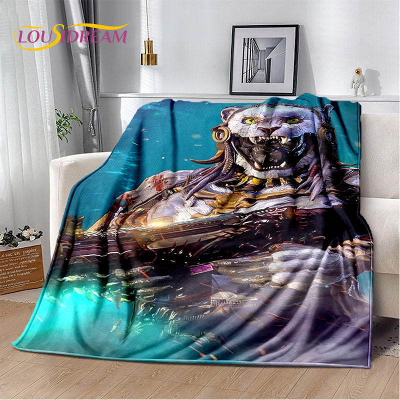 3D COD,Call of Duty Game Gamer Soft Plush Blanket,Flannel Blanket Throw Blanket for Living Room Bedroom Beds Sofa Office Cover
