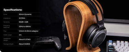 Pre-order Linsoul Kiwi Ears Altruva Hi-Fi 50mm Dynamic Driver Headphones Open-Back Design Headphones with Premium Design