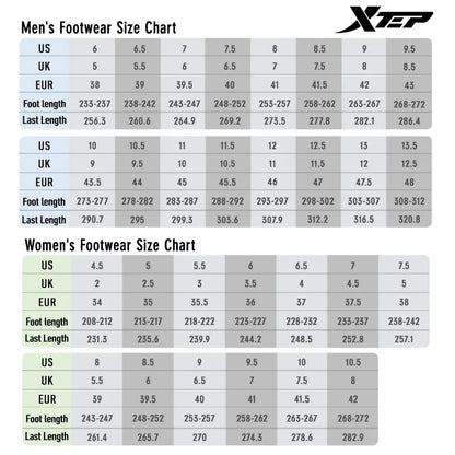 Běžecké boty Xtep pro muže 2021 Winter Street Casual – pánská sportovní obuv, odolná proti opotřebení, s podpůrným tlumením, tenisky 879419110080