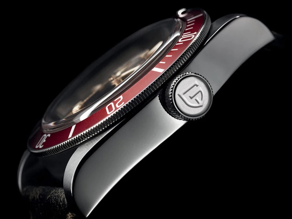 PAGANI DESIGN men’s automatic watch – BB58 luxury model, mechanical sports wristwatch, made of stainless steel and water-resistant