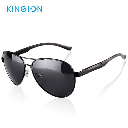 Classic Polarized Pilot Sunglasses For Male Driving Black Sun Glasses Men's Vintage Eyewear Gafas De Sol 8955