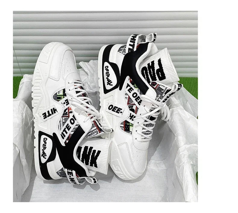 Sapatilhas de skate para homem, verão, em pele, casuais, moda, outdoor, corrida, desporto, caminhada, ténis, plataforma, designer, luxo