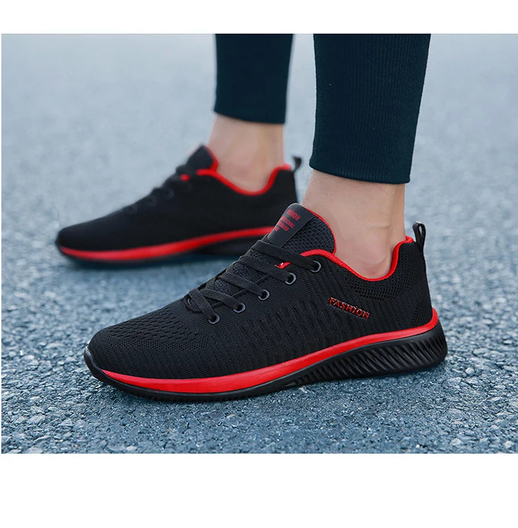 Men's Running Shoes Breathable Light Comfortable Men's Casual Shoes Tennis Outdoor Slip-On Walking Sneakers