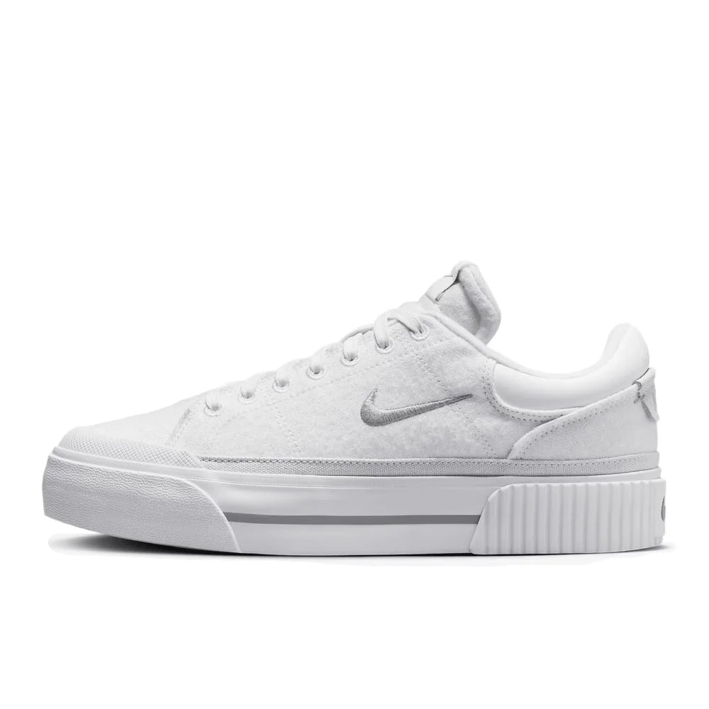 Nike Court Legacy Lift Elevated Sole Design: Slip-Resistant, Comfortable Cushioning, Durable Classic Sneakers DM7590-112