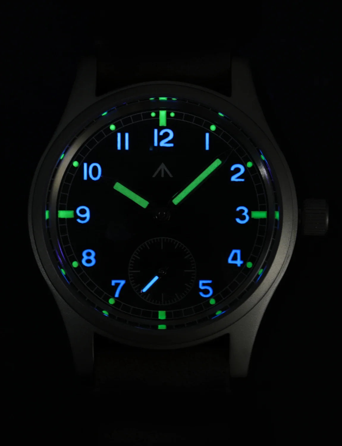 Militado D12 Quartz Watch Men VD78 Movement Domed Sapphire Crystal V2 Clear AR Coating Wristwatch 10Bar Water Resistance Watch