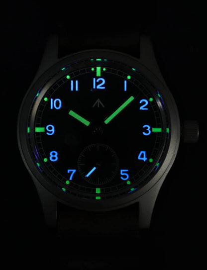 Militado D12 Quartz Watch Men VD78 Movement Domed Sapphire Crystal V2 Clear AR Coating Wristwatch 10Bar Water Resistance Watch
