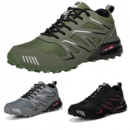 Men’s Lockless Cycling Shoes, Outdoor Mountain Cross-Country Non-Slip Hiking Shoes, Breathable Sports Shoes, Road Cycling Shoes