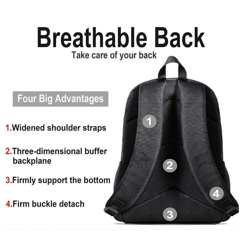 Nuovo zaino per bambini FortniteS alla moda, per ragazzi e ragazze, regalo di compleanno per studenti, borsa scuola unisex, zaino da campeggio resistente