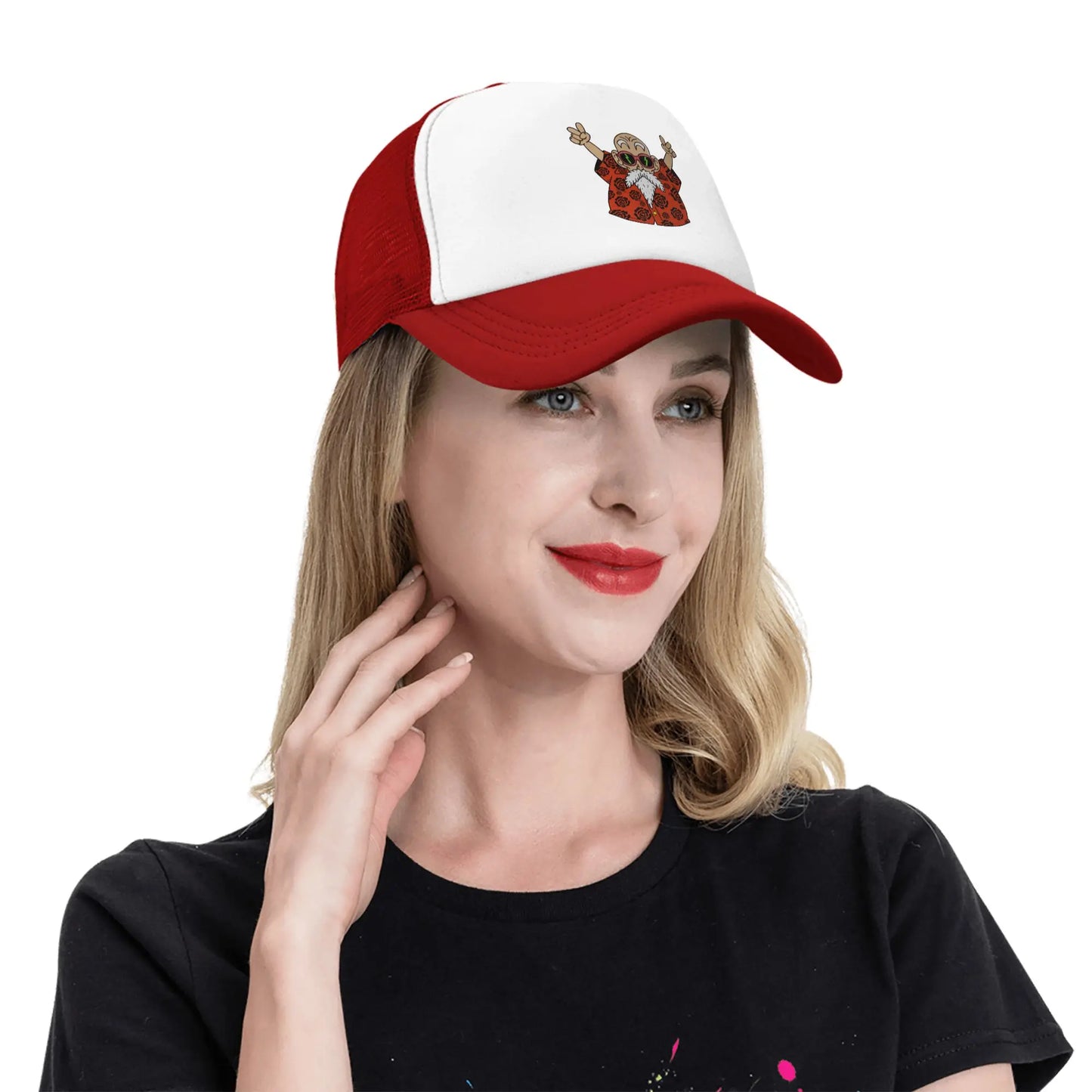 Adult Dragon Ball Trucker Caps Mesh Baseball Caps Snapback Caps Japan Anime Hat Trucker Worker Cap Breathable Dad Hat Summer