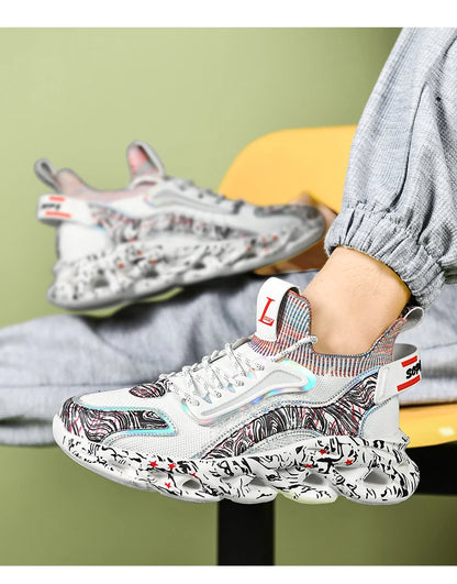 Shoes Men Sneakers Male Casual Men's Shoes Tennis Luxury Shoes Trainer Race Breathable Shoes Fashion Loafers Running Shoes for Men