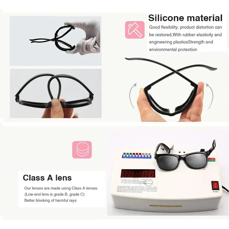 Kids Round TAC Polarized Baby Sunglasses for Toddler Boys Girls TPEE Flexible Soft Frame with Strap for Infant Age 0-3 Shades