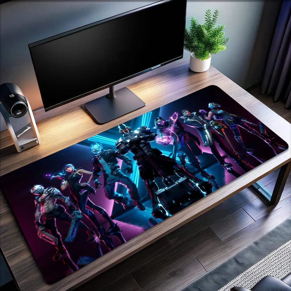 Mouse Pad Non-slip Game Lock Edge Survival Office Student Gaming Shooting Thickened Large Writing Cushion F-FORTNITE Mouse Pad