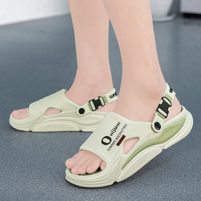 Pantoufles de Massage d'été pour hommes, sandales d'extérieur, plage, diapositives d'intérieur confortables, sabots d'eau, chaussures décontractées, pantoufles de maison pour hommes et femmes