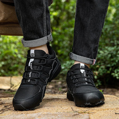 Men’s Lockless Cycling Shoes, Outdoor Mountain Cross-Country Non-Slip Hiking Shoes, Breathable Sports Shoes, Road Cycling Shoes