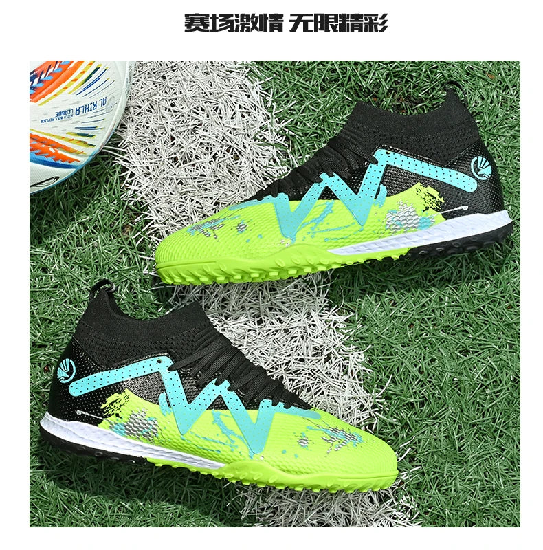 Men's New TF Football Boots Society Professional Comfortable Top Quality Male Soccer Shoes Adult Casual Ultralight Football Shoes