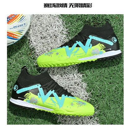 Men's New TF Football Boots Society Professional Comfortable Top Quality Male Soccer Shoes Adult Casual Ultralight Football Shoes