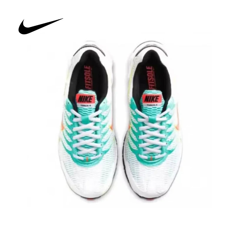Zapatillas deportivas casual Nike Air Max Torch 4 Retro Dad para mujer, con amortiguación de aire, ligeras y transpirables, CW5607-100