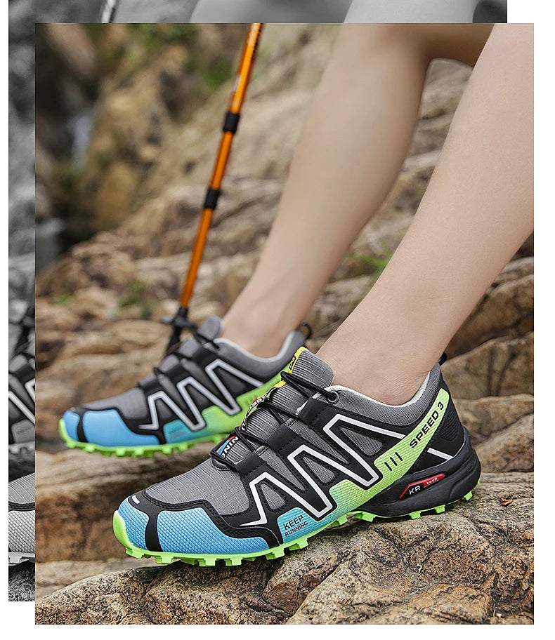 Men Hiking Boots Winter Mountain Safety Outdoor Breathable Wear Resistant Climbing Timberland Unisex Comfortable Male Sneaker