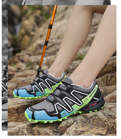 Men Hiking Boots Winter Mountain Safety Outdoor Breathable Wear Resistant Climbing Timberland Unisex Comfortable Male Sneaker