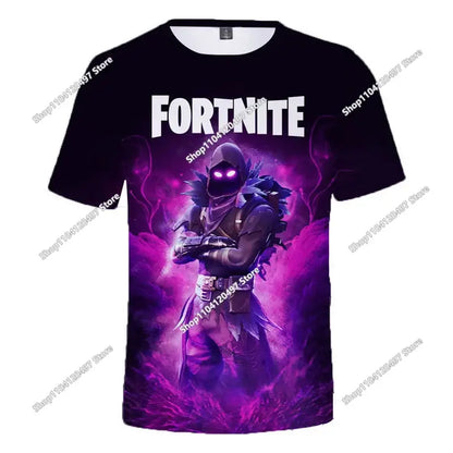 Christmas Fortnite 3D T-shirt Tees Battle Royale Streetwear Kids Victory Game Men and Women Harajuku T Shirt Teen Clothes