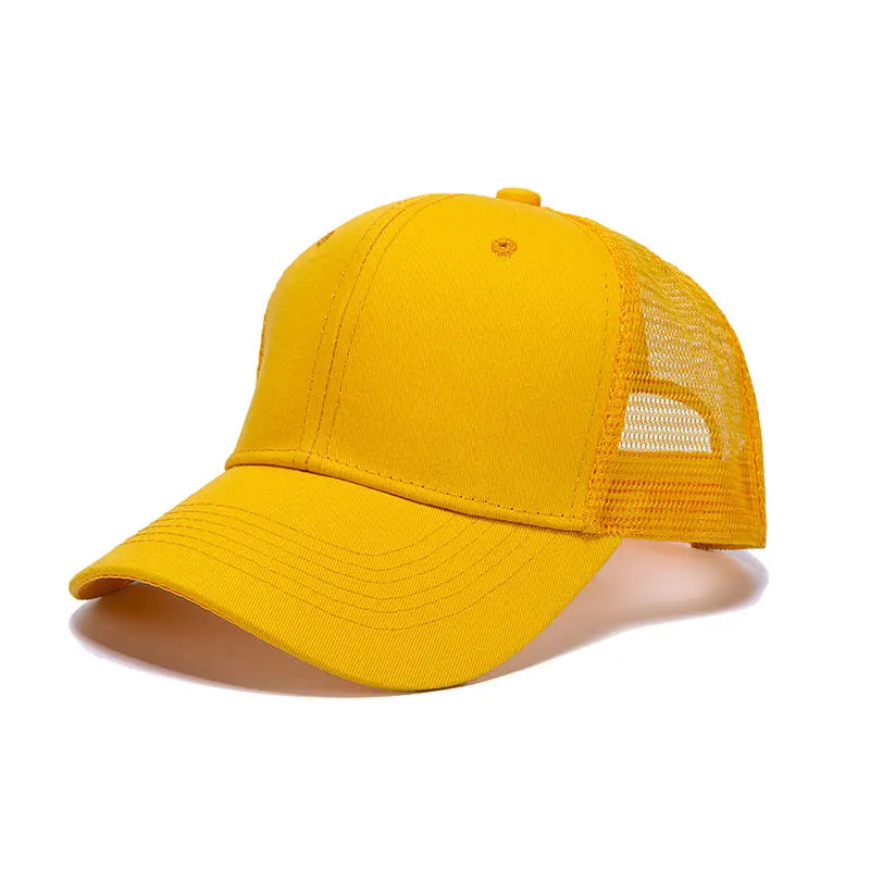 Gorras de béisbol al por mayor para hombre, gorras casuales, gorras de malla para mujer, gorras unisex con logotipo personalizado, gorras bordadas