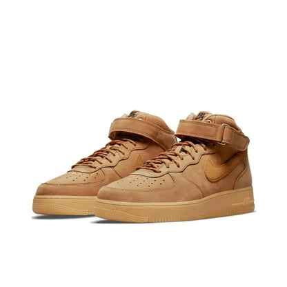 Nike Air Force 1 Stylish and Versatile Unisex Mid-Top Skate Shoes Slip-Resistant and Durable Casual Shoes FN4274-100