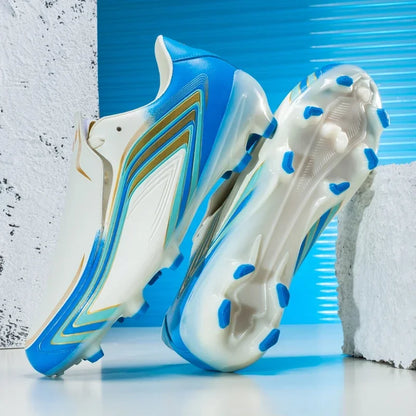 Nouvelles chaussures de football pour hommes, baskets de match, chaussures de futsal antidérapantes, crampons pour terrain en herbe, chaussures de football d'intérieur, légères, de haute qualité, pour l'extérieur