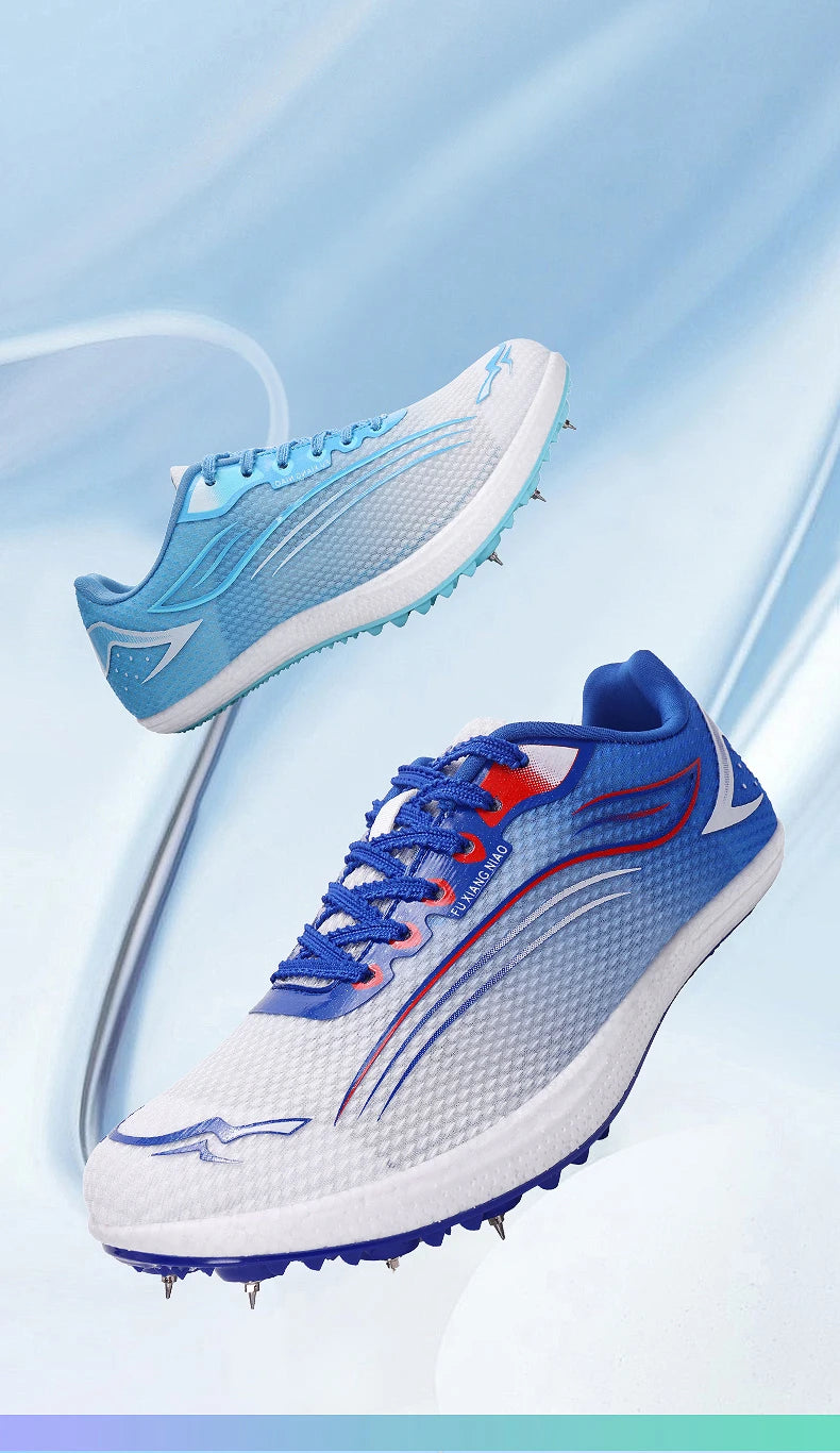 High Quality Men Women Track and Field Shoes Youth Anti Slip Sneakers Outdoor Professional Jumping Runn Shoes Student Trainers