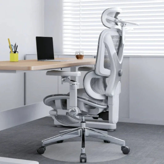 Chaises ergonomiques modernes, protection de la taille, chaise de bureau confortable, dossier relaxant, chaises de jeu pour ordinateur, meubles