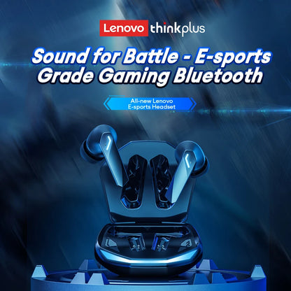 Auriculares inalámbricos Lenovo GM2 Pro TWS Bluetooth 5.3 – Auriculares HD con control táctil y micrófono, auriculares deportivos impermeables