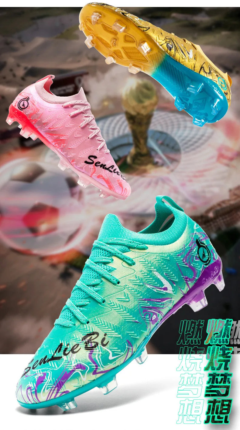 Professionelle Fußball-Sneaker für Herren und Damen, hochwertige modische Fußballschuhe für Herren, große Größe 46, Futsal-Schuhe, Herren-Trainer