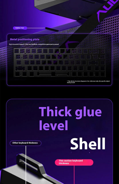 AULA WIN60 HE MAX E-Sports Keyboard 8K Polling Magnetic Swaps 0% Dead Zone RGB Unlock Dominance with This Hot Swappable Beast