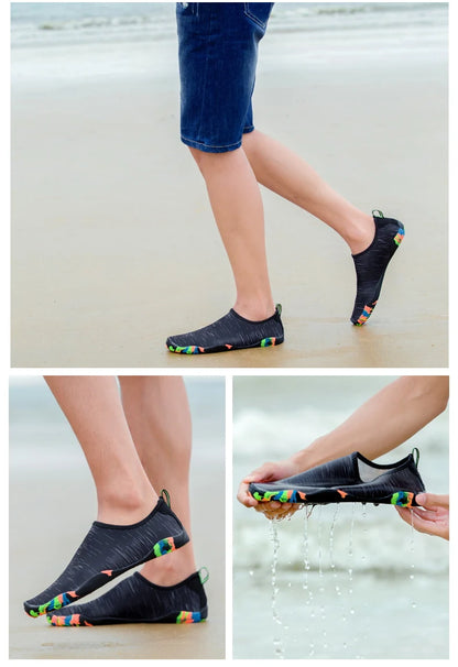 2023 Yoga Sports Water Sneakers, Unisex Swimming Aqua Seaside Barefoot Slippers, Surf Upstream Light Quick-Drying Beach Water Shoes