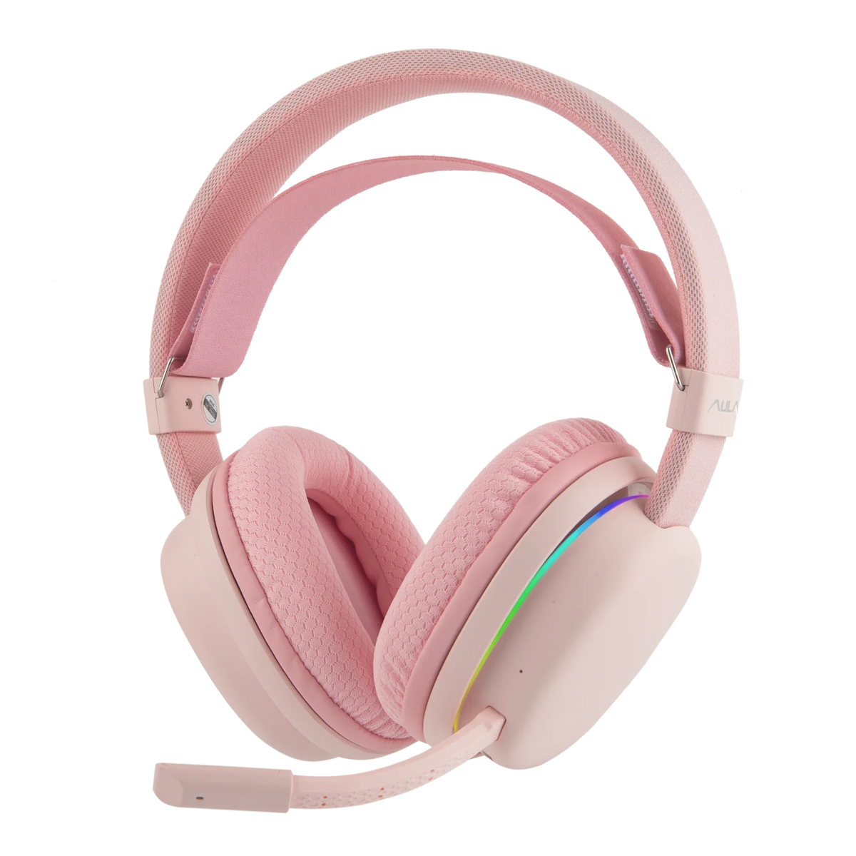 AULA G7 casque de jeu sans fil filaire/BT/2.4GHz avec Microphone antibruit détachable éclairage rvb pour PS4/PS5/PC/Switch