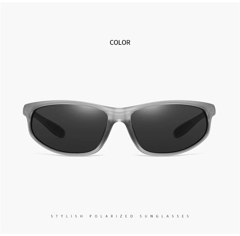 VCKA Men Polarized Myopia Sports Sunglasses Prescription Outdoor Small Frames Women Glasses Optics Custom Eyewear -0.5 To -6.0