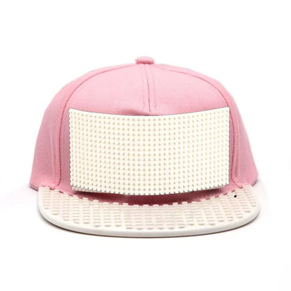 Karikatūrinės „Patchwork“ beisbolo kepurės, „DIY“ blokai, „Snapback“ kepurės, hiphopo kepurės vyrams ir moterims, nuimami „Pixels“ elementai, „Dad Hats“ kepurės, kepurės vaikams ir suaugusiems