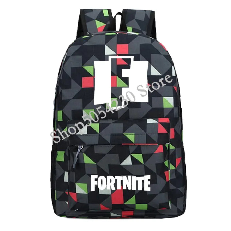 Fortnite Games Backpack Fortnite School Bags for Teenagers Unisex Schoolyard Laptop Mochilas Travel Casual Bags