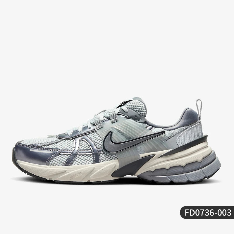 Nike Original V2K Run Damen-Low-Cut-Freizeitschuhe im Retro-Sportstil FD0736-003