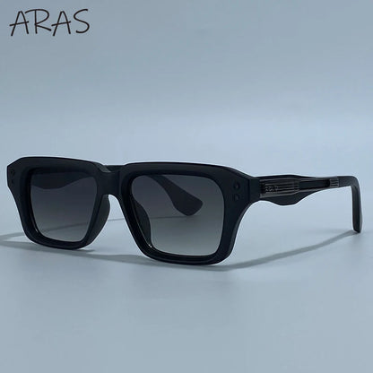 Polarized Classic Square Sunglasses Men 2026 Luxury Brand Steampunk UV400 Driving Sun Glasses For Male Trendy Small Frame Shades